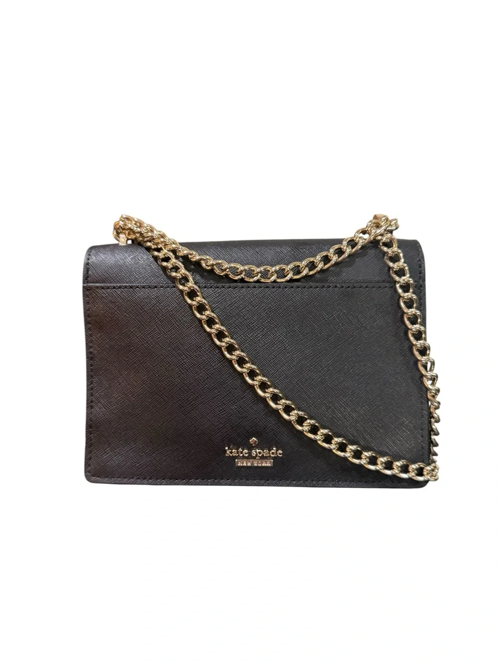 Kate Spade Dashing Beauty Penguin Hazel Crossbody Bag Black Leather Novelty RARE